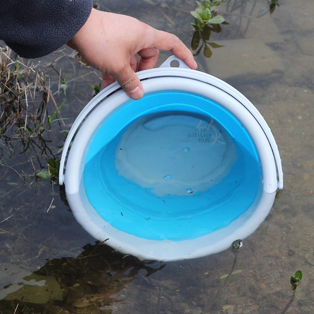 5.L Folding Bucket (Random Colour) - Image 2
