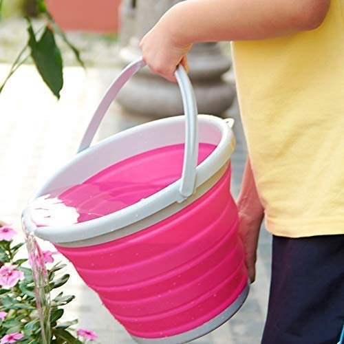 5.L Folding Bucket (Random Colour) - Image 4