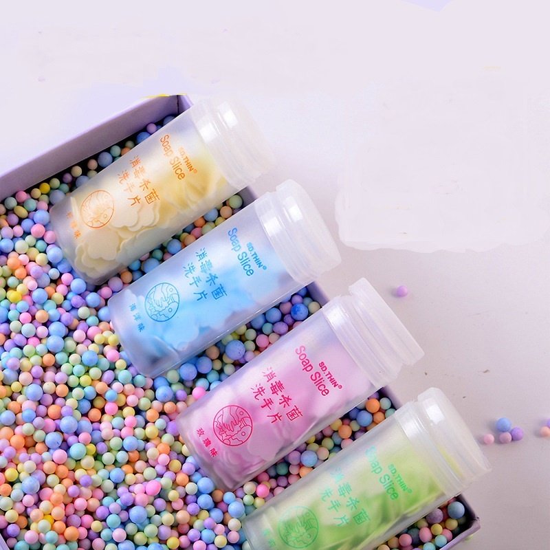 50 Pcs Paper Soap with Container - Image 7