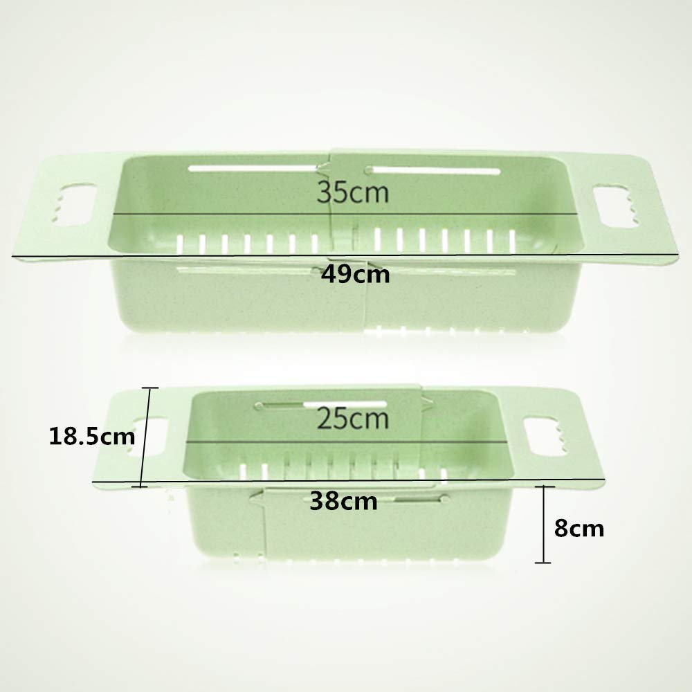 Expandable Kitchen Over-The-Sink Self Draining Sink Dish (kitchen) - Image 3