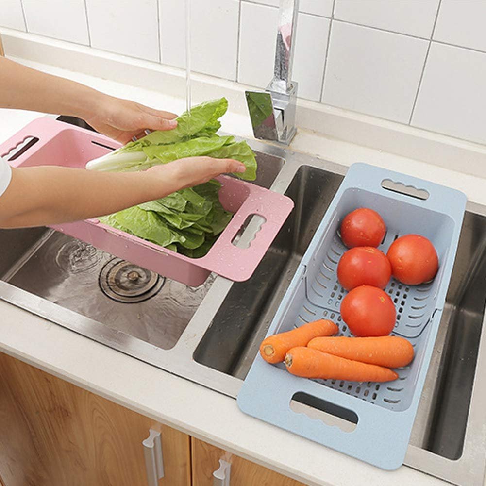 Expandable Kitchen Over-The-Sink Self Draining Sink Dish (kitchen) - Image 4