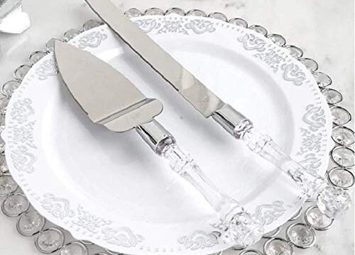 Stainless Steel 2 Pcs Cake Cutting Knife set