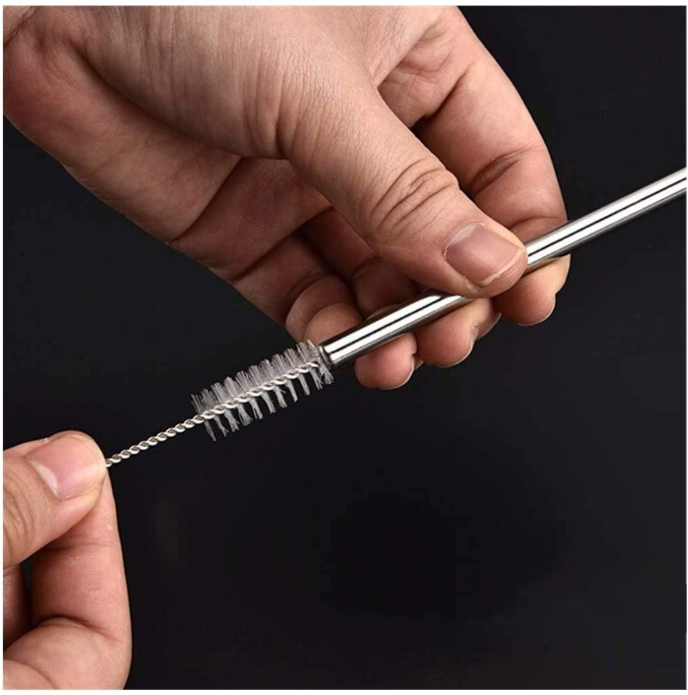 Stainless Steel Straws Set With Cleaning Brush3