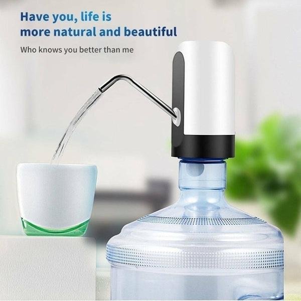 Automatic Drinking Cooler USB Charging Portable Pump Dispenser - Image 2