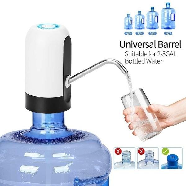 Automatic Drinking Cooler USB Charging Portable Pump Dispenser - Image 5