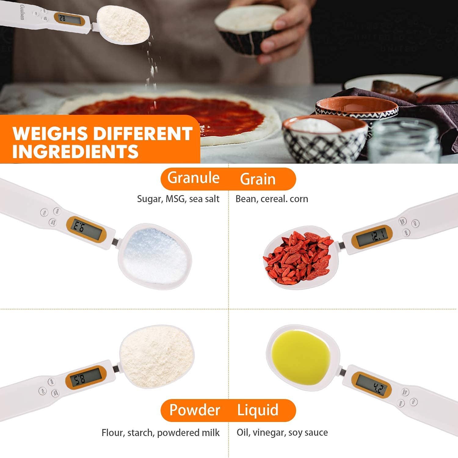 Digital Kitchen Spoon Electronic - Image 2