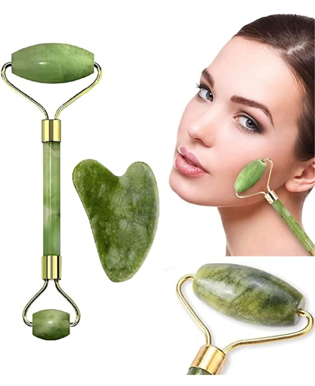 Marble Jade roller Face Massager - Image 4