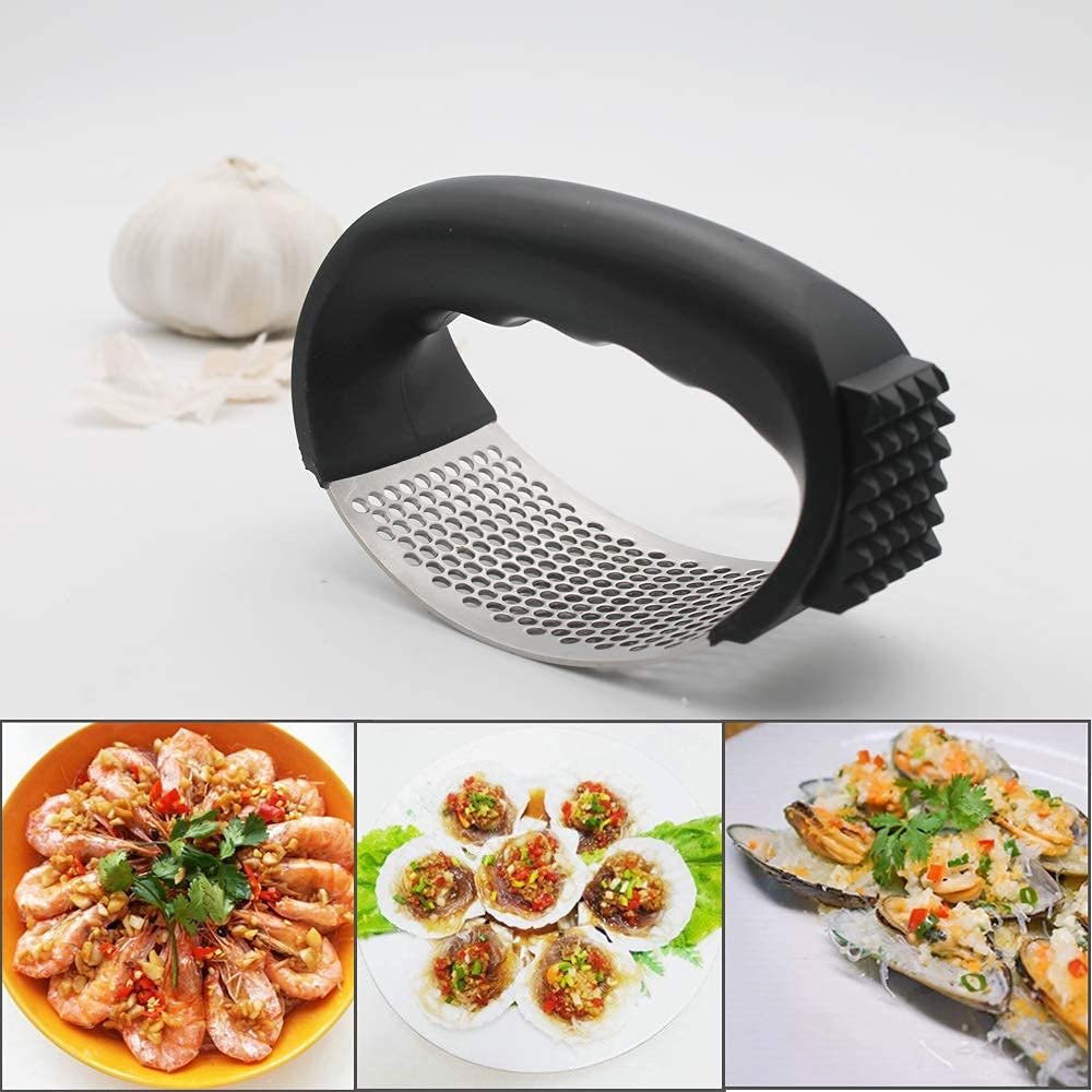 Stainless Steel Garlic Presser - Image 8