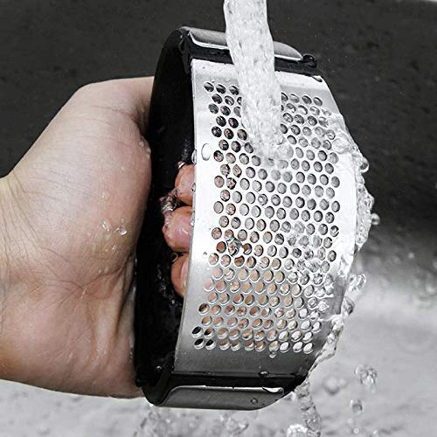 Stainless Steel Garlic Presser - Image 4