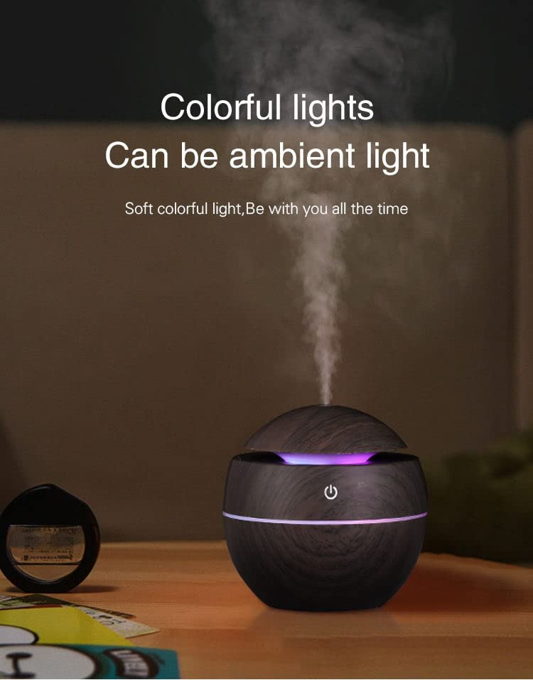 Wooden Cool Mist Humidifiers Essential Oil Diffuser - Image 3